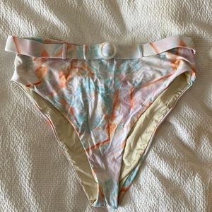 WeWoreWhat Emily bikini bottom in Mutli Onyx